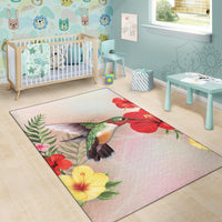 Hibiscus Bird Area Rug AH - Polynesian Pride