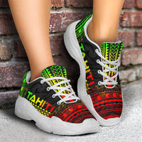 Tahiti Chunky Sneakers - Polynesian Chief Reggae Version - Polynesian Pride