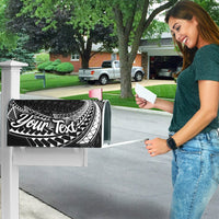 Tokelau Mailbox Cover - Custom Personalised Tropical Flowers Style - Polynesian Pride