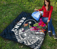 Chuuk Premium Quilt - Chuuk Summer Vibes - Polynesian Pride