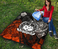 Samoa Polynesian Premium Quilt - Vintage Polynesian Style - Polynesian Pride