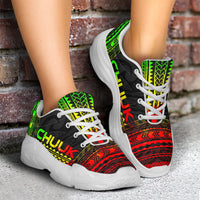 Chuuk Chunky Sneakers - Polynesian Chief Reggae Version - Polynesian Pride