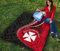 Wallis And Futuna Premium Quilt Kanaloa Tatau Gen WF - Polynesian Pride