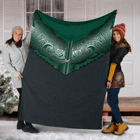 Koru Polynesian Tattoo Premium Blanket - Polynesian Pride