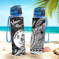 Niue Custom Personalised Hydro Tracking Bottle - Wings Style - Polynesian Pride