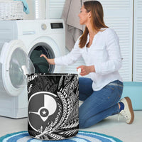 Yap State Laundry Basket - Custom Personalised Wings Style - Polynesian Pride