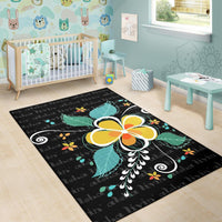 Aloha Hibiscus Art Area Rug AH - Polynesian Pride