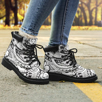 Polynesian 17 Season Boots - Polynesian Pattern - Polynesian Pride