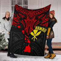 Polynesian Hawaii Premium Blanket - Polynesian Whale Tail - Polynesian Pride