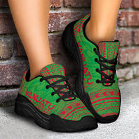 Vanuatu Chunky Sneakers - Polynesian Chief Flag Version - Polynesian Pride