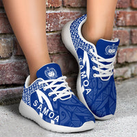 Samoa Sporty Sneakers - Transit Blue Style - Polynesian Pride