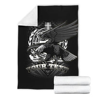 Samoa Polynesian Custom Personalised Premium Blanket - Samoa Eagle - Polynesian Pride