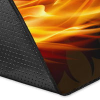 Sun In Leo Zodiac Area Rug Polynesian Tattoo Unique Vibes - Polynesian Pride