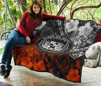 Polynesian Hawaii Premium Quilt - Vintage Polynesian Style - Polynesian Pride