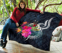 Vanuatu Polynesian Premium Quilt - Tropical Flower - Polynesian Pride