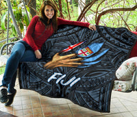Fiji Premium Quilt - Fiji In Me (Blue) - Polynesian Pride