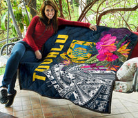 Tuvalu Premium Quilt - Summer Vibes - Polynesian Pride