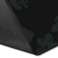 Hawaii Turtle Hibiscus Corner Map Polynesian Area Rug AH - Polynesian Pride