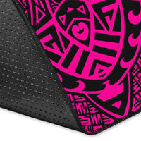 Hawaii Area Rug Polynesian Lauhala Mix AH - Polynesian Pride