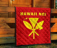 Hawaii Kanaka Polynesian Premium Quilt - Polynesian Pride