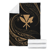 Kanaka Premium Blanket - Gold - Frida Style - Polynesian Pride