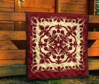 Hawaiian Quilt Royal Premium Quilt - Polynesian Pride