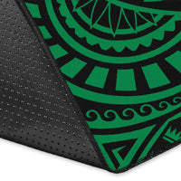 Hawaii Area Rug Polynesian Maori Lauhala AH - Polynesian Pride