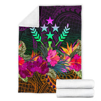 Kosrae Premium Blanket - Summer Hibiscus - Polynesian Pride