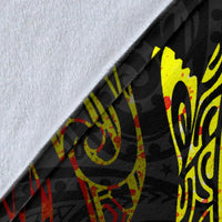 Shark Polynesian Blanket - Polynesian Tattoo Reggae - Polynesian Pride