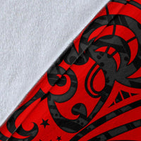 Tonga Polynesian Custom Personalised Premium Blanket - Tongan Spirit - Polynesian Pride