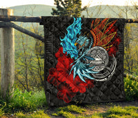 American Samoa Premium Quilt - Polynesian Eagle - Polynesian Pride