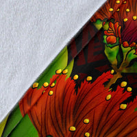 Polynesian Hawaii Premium Blanket - Ohia Lehua - Polynesian Pride