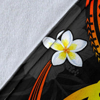 American Samoa Polynesian Personalised Premium Blanket - Legend of American Samoa (Reggae) - Polynesian Pride