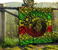 Seahorse Polynesian Premium Quilt - Polynesian Tattoo Reggae - Polynesian Pride