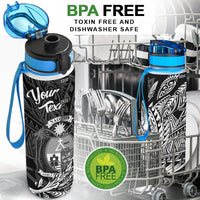 Nauru Hydro Custom Personalised Tracking Bottle - Wings Style - Polynesian Pride