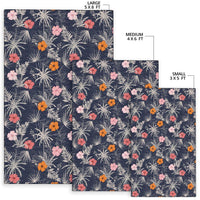 Tropical Grey Rug - Polynesian Pride