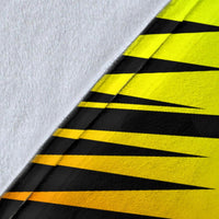 Tonga Polynesian Premium Blanket - Tonga Reggae Seal with Polynesian tattoo - Polynesian Pride