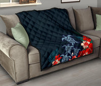 Hawaii Polynesian Turtle Premium Quilt - Polynesian Pride