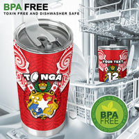 Tonga Rugby Tumbler Royal Style - Polynesian Pride