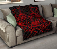 Samoa Polynesian Premium Quilt - Samoa Red Seal - Polynesian Pride
