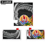 Tahiti Mailbox Cover - Tropical Flowers Style - Polynesian Pride