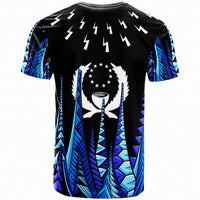 Pohnpei T Shirt Thunder Bolt Seamless Pattern - Polynesian Pride