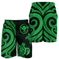 Hawaii Men's Short - Green Tentacle Turtle - Polynesian Pride