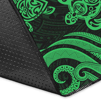 Yap Area Rug - Green Tentacle Turtle - Polynesian Pride