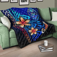 Guam Premium Quilt - Vintage Tribal Mountain - Polynesian Pride