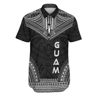 Guam Polynesian Chief Shirt - Black Version Men Black - Polynesian Pride