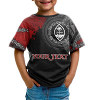 Guam Polynesian Custom T Shirt Polynesian Chain Style - Polynesian Pride