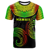 Hawaii Custom T Shirt Unique Serrated Texture Reggae Unisex Reggae - Polynesian Pride