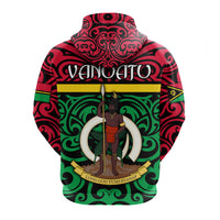 Vanuatu Hoodie Melanesian Warrior Version 2 LT4 - Polynesian Pride