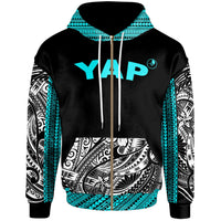 Yap Zip Hoodie Minimalist Style Unisex Black - Polynesian Pride